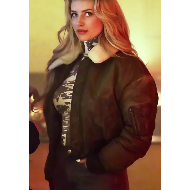 April X Lottie Moss Green Jacket April X Lottie Moss Green Jacket