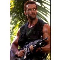 Arnold Schwarzenegger Predator Leather Vest
