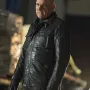 Arrow Danny Brickwell Black Leather Jacket