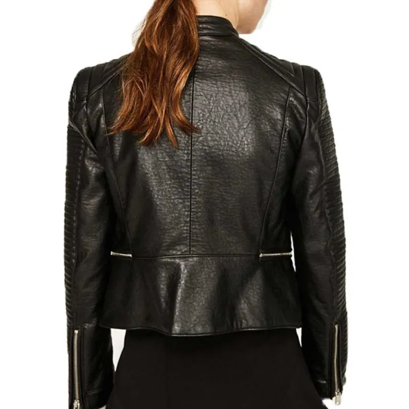 Arrow Dinah Drake Padded Leather Jacket