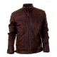 Arrow TV Series Oliver Queen Brown Leather Jacket