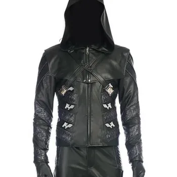 Arrow Season 5 Prometheus Leather Jacket