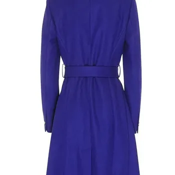 Arrow S04 Willa Holland Blue Coat