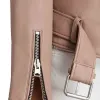 Arrow Willa Holland Biker Pink Leather Jacket