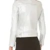 Willa Holland Arrow Sliver Motorcycle Leather Jacket