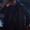 Omar Sy Arsene Lupin Trench Coat Omar Sy Arsene Lupin Trench Coat