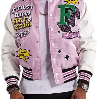 Art & Design Dept Lavender Varsity Jacket