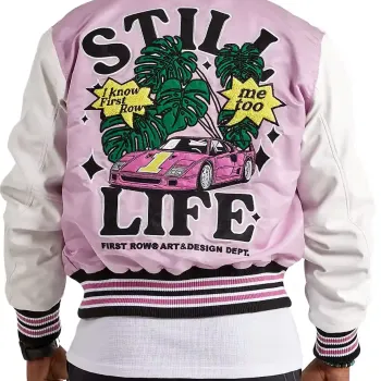 Art & Design Dept Lavender Varsity Jacket