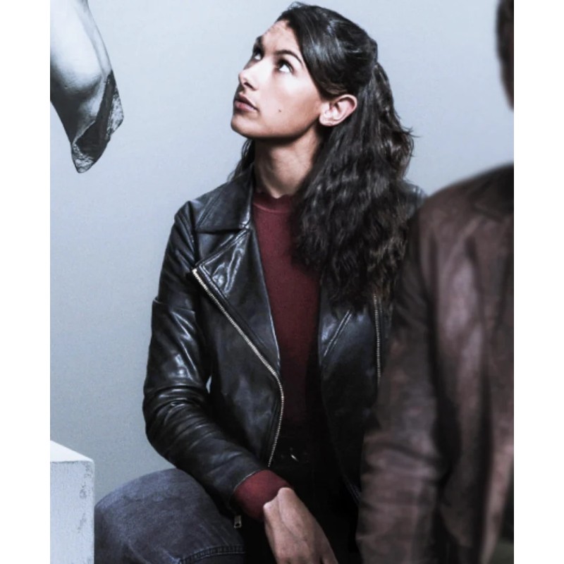 Art Detectives Shazia Malik Detroit Leather Jacket Art Detectives Shazia Malik Detroit Leather Jacket