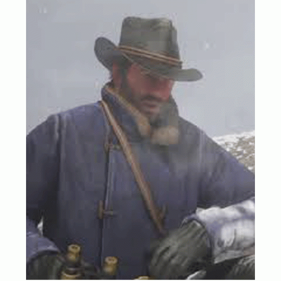 Arthur Morgan Red Dead Redemption 2 Blue Trench Coat