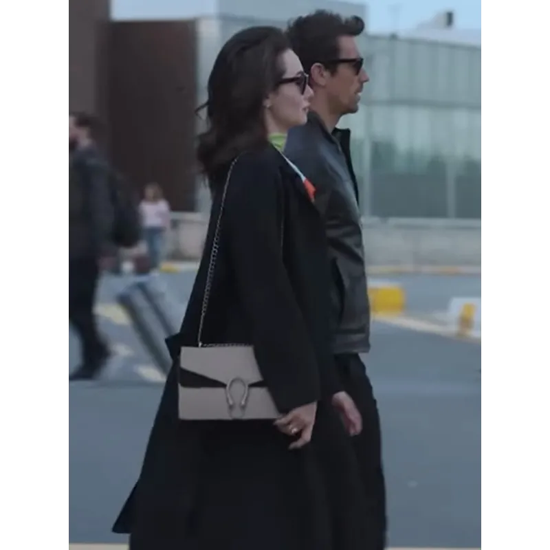As the Crow Flies 2022 Birce Akalay Black Coat As the Crow Flies 2022 Birce Akalay Black Coat