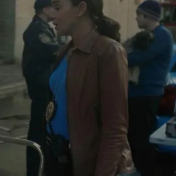 Ashley Madekwe The Umbrella Academy Leather Jacket