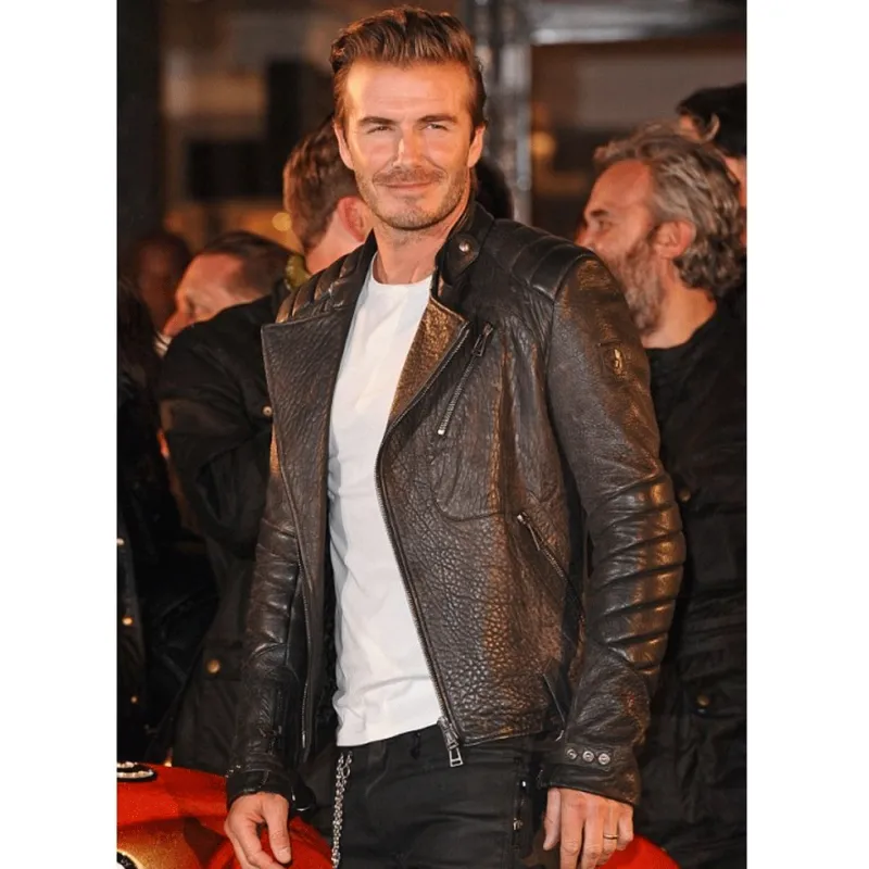 Stylish Look David Beckham Motorcycle Jacket Stylish Look David Beckham Motorcycle Jacket