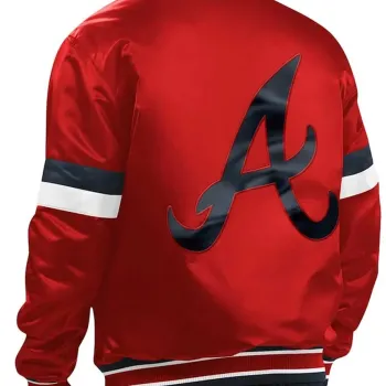 Atlanta Braves Red Home Game Varsity Jacket