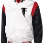Atlanta Falcons Throwback White Varsity Jacket