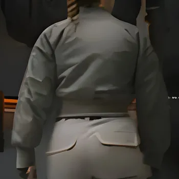 Atlas 2024 Jennifer Lopez Grey Jacket