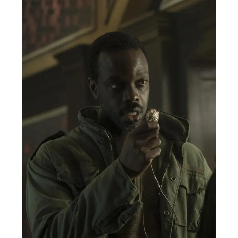 Ato Essandoh Altered Carbon Military Green Jacket Ato Essandoh Altered Carbon Military Green Jacket