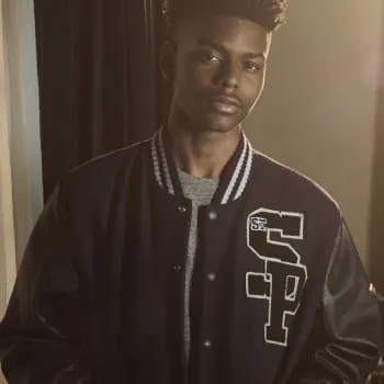 Aubrey Joseph Cloak Letterman Jacket
