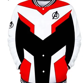 Avengers Endgame Quantum Realm Letterman Jacket