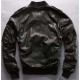Avirex Ace of Spades Black Leather Jacket