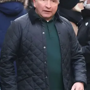 Back To Black 2024 Eddie Marsan Black Jacket