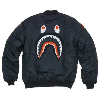 Bape Shark Ma 1 Bomber Jacket