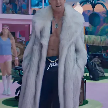 Barbie Ryan Gosling Fur Coat