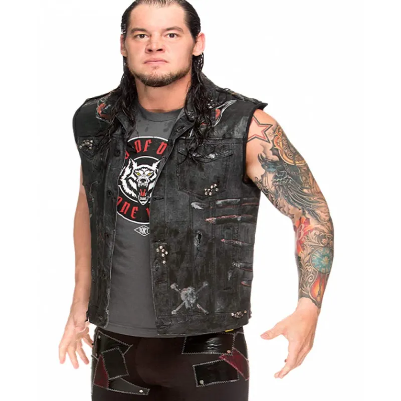 Baron Corbin WWE Leather Vest Baron Corbin WWE Leather Vest