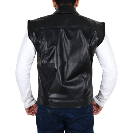 Baron Corbin WWE Leather Vest