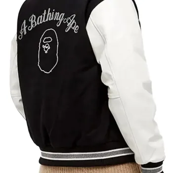 Bathing Ape Bape Letterman Jacket