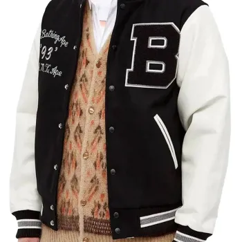 Bathing Ape Bape Letterman Jacket