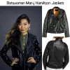 Batwoman Nicole Kang Black Leather Jacket Batwoman Nicole Kang Black Leather Jacket