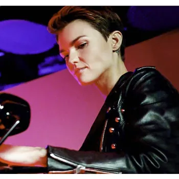 Batwoman Season 1 Katherine Kane Motorcycle Leather Jacket