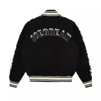 BBC Ice cream Varsity Black Jacket