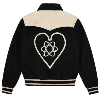 BBC Western Black Varsity Jacket