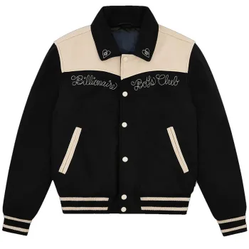 BBC Western Black Varsity Jacket