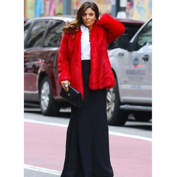 Bethenny Frankel New York City Fur Coat Bethenny Frankel New York City Fur Coat