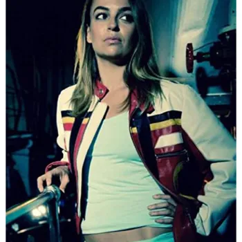 Bianca Bradey Violent Starr Biker Leather Jacket
