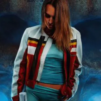 Bianca Bradey Violent Starr Biker Leather Jacket