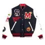 Big and Tall Letterman Jacket