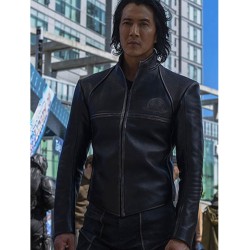 Altered Carbon Will Yun Lee Biker Leather Jacket