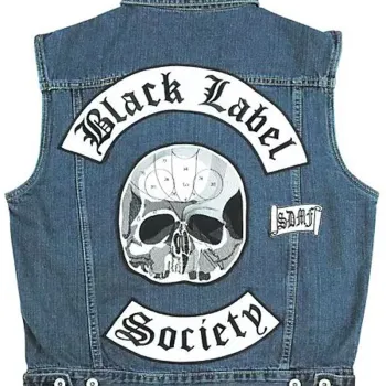 BLS Motorcycle Denim Vest