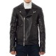 Robin Thicke Black Leather Motorcycle Jacket
