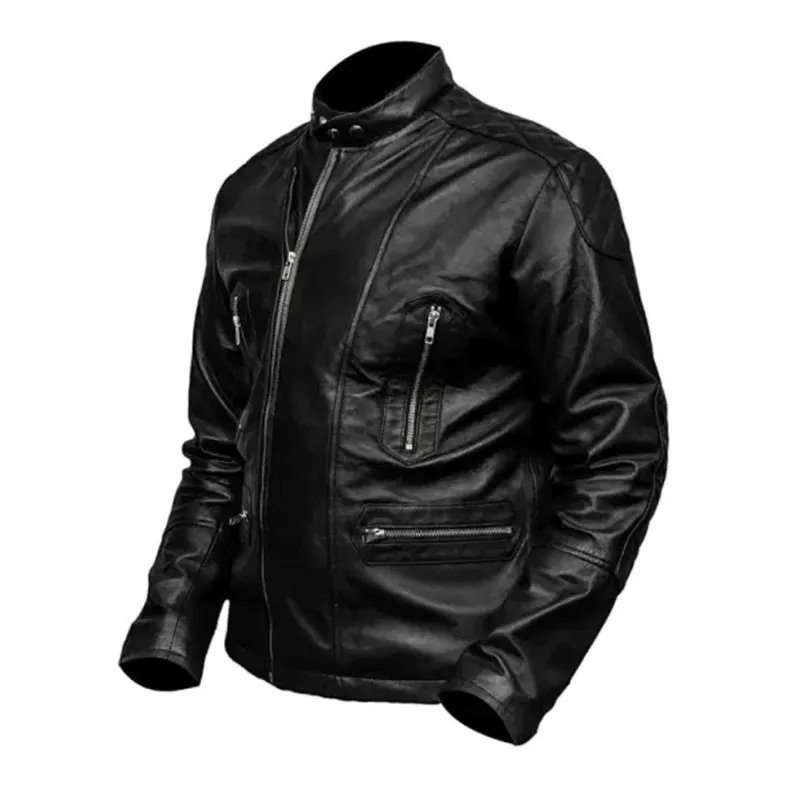 Slim Fit Street Style Brant Daugherty Leather Jacket Slim Fit Street Style Brant Daugherty Leather Jacket