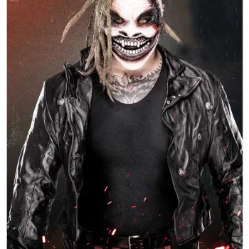 Bray Wyatt The Fiend Biker Style Leather Jacket