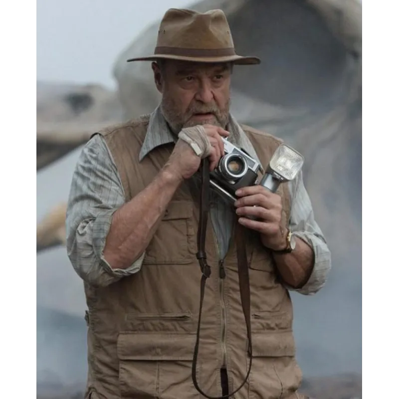 John Goodman Kong Skull Island Vest John Goodman Kong Skull Island Vest