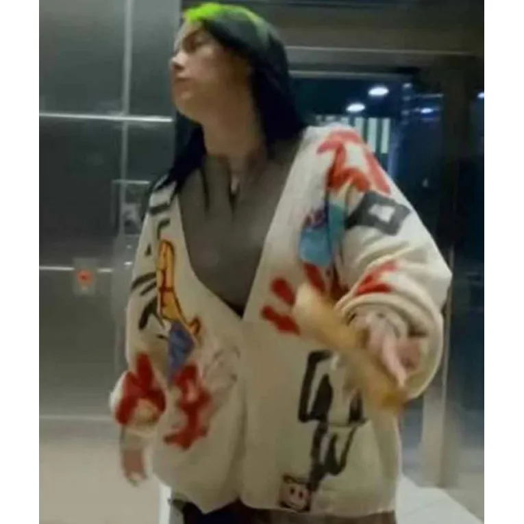 Billie Eilish Therefore I Am Cardigan Billie Eilish Therefore I Am Cardigan