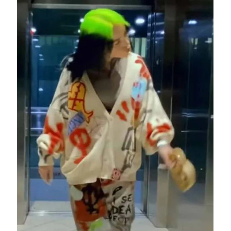 Billie Eilish Therefore I Am Cardigan Billie Eilish Therefore I Am Cardigan