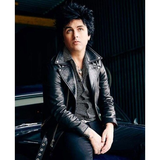Billie Joe Armstrong Green Day Motorcycle Leather Jacket