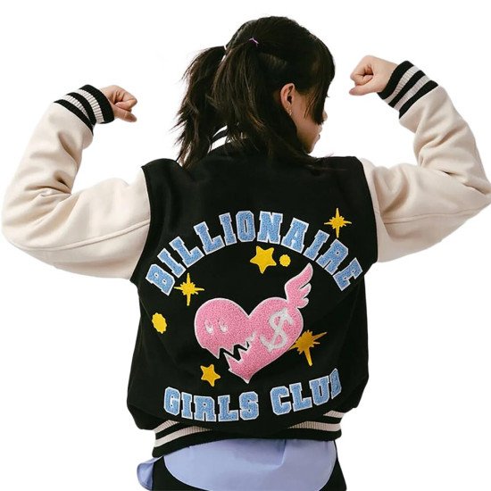 Billionaire Girls Club Varsity Jacket